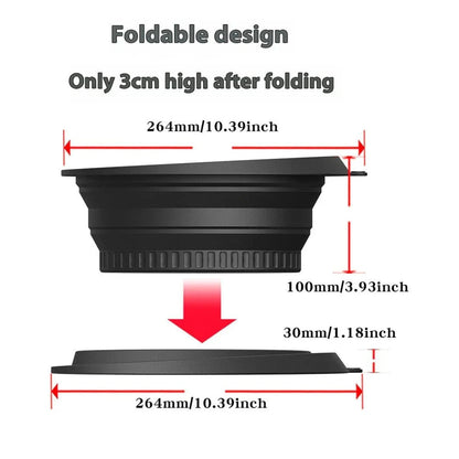 🧊 Collapsible Ice Facial Bowl ❄️💧 Silicone Ice Therapy❄️