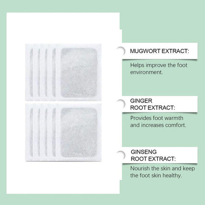 100% Herbal & Gentle Ingredient Detox Foot Pads (BUY 10 GET 10 FREE )