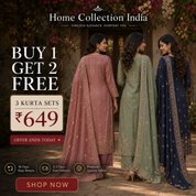 Buy 1 Get 2 Free Kurta Sets – 3 Beautiful Ethnic Kurtas