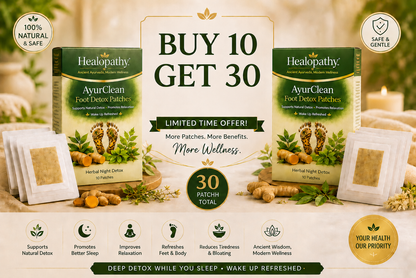 Helopathy Ayurclean foot Detox patches 🌿