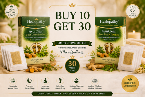 Helopathy Ayurclean foot Detox patches 🌿