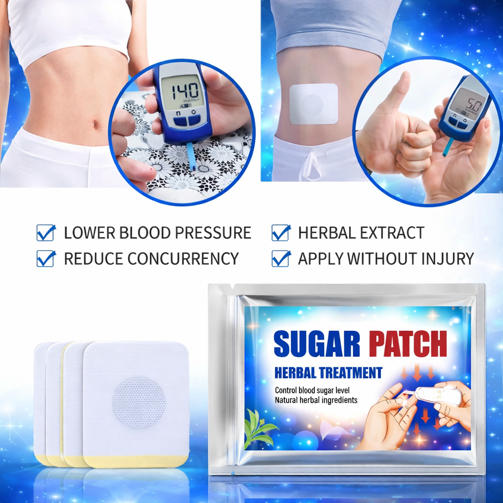 Diabetic - Blood Sugar Control Patch🌿 Buy 10 Get 20 Free (Pack of 30)@599🥳