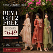 Buy 1 Get 2 Free Kurta Sets